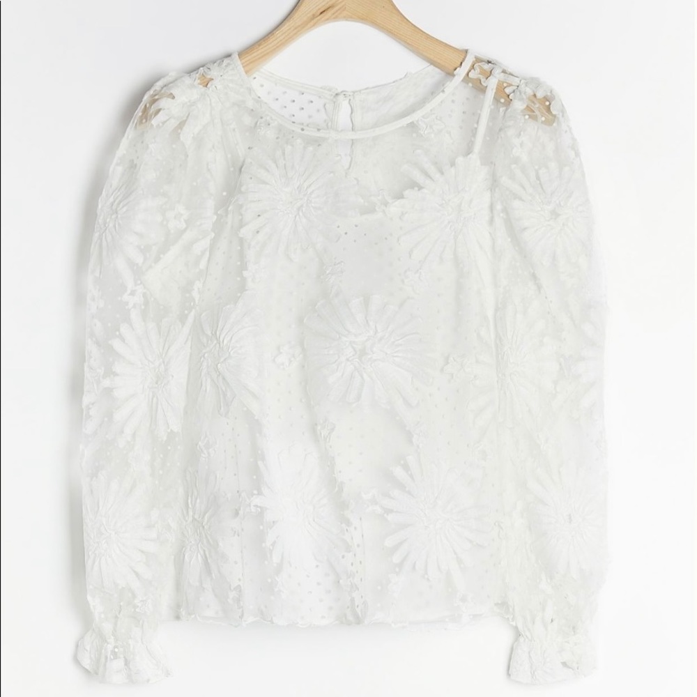 Anthropologie lace top NWT